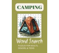 Camping Word Search Puzzle Book: Word Search with easy to read Print about Camping, Creek, Boot, Flame, Rockwork, Bug, Fish and More [6*9 inches,110 ... puzzles...Gifts for Holidays and free Times