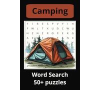 Camping word search puzzle book: Word Searches with Easy to Read Print about Camping | 6x9 inches, 110 pages | 50+ puzzles... Gift for Vacations, Holidays and Free Times