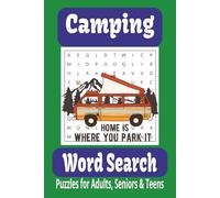 Camping Word Search Puzzle Book: Word Searches with Easy to Read Print about Camping, Campfire, Camping trip and More | 6x9 inches, 110 pages | 50+ ... Gift for Vacations, Holidays, and Free Times