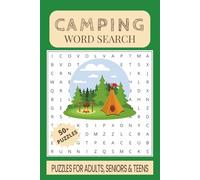Camping Word Search Puzzle Book: Word Searches with Easy to Read Print about Camping, Campfire Nights, RV camping and More | 6x9 inches, 110 pages | ... Gift for Vacations, Holidays and Free Times.