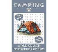 Camping Word Search Puzzle Book: Word Searches with Easy to Read Print about Camping, Car Camping, Campfire Nights and More | 6x9 inches, 110 pages | ... Gift for Vacations, Holidays and Free Times.