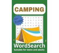 Camping Word Search Puzzle Book: Word Searches with Easy to Read Print about Camping, Fires, Friends and More 6x9 inches, 110 pages / 50+ Puzzles ... Gift for Friends, Holidays and Free Times
