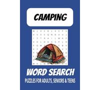 Camping Word Search Puzzle Book: Word Searches with Easy-to-Read Print about Camping, Forest Camping, Wildlife and More | 6x9 inches, 110 pages, | 50+ ... Gift for Vacations, Holidays and Free Times