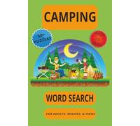 Camping Word Search Puzzle Book: Word Searches with Easy to Read Print about Camping, Hiking, Backpacking, Nature, and more | 6 x9 inches, 110 Pages | ... for Vacations, Holidays and Free Times