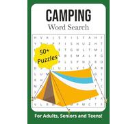 Camping Word Search Puzzle Book: Word Searches with Easy to Read Print about Camping, Hiking, Nature and more | 6x9 inches | 110 pages | 50+ Puzzles. Gift for Anxiety Relief and Relaxation