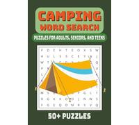 Camping Word Search Puzzle Book: Word Searches with Easy to Read Print about Camping, Nature, Wilderness, and More | 6x9 inches, 110 pages | 50+ ... Gift for Vacations, Holidays, and Free Times