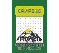 Camping Word Search Puzzle Book: Word Searches with Easy to Read Print about Camping, Outdoor Exploring, Camping Activities and More [ 6x9 inches, 110 ... Gift for vacation, Holidays and Free Times