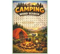 Camping Word Search Puzzle Book: Word Searches with Easy to Read Print about Camping, Outdoors, Fun (6x9 inches, 110 pages 50 puzzles...... Gift for vacations, holidays, birthday.