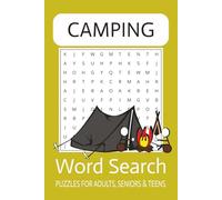 Camping Word Search Puzzle Book: Word Searches with Easy-to-Read Print about Camping, Wilderness, and More | 6x9 inches, 110 pages | 50+ Puzzles ... ... Gift Before Heading out to a Camping Trip!