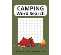 Camping Word Search Puzzle: Word search with easy to read print about camping and outdoors