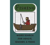 Camping Word Search Puzzle: Words Searches with Easy to Read Print about Fish, Fishing, and More | 6x9 inches, pages | 25+ Puzzles … Gift for Vacations, Holidays, and Free Time