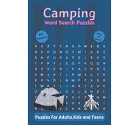 Camping Word Search Puzzles: Camping Word Search Puzzles | A Relaxing Outdoor-Themed Word Search Adventure for All Ages | 6x9 Inch Compact Size | 110 ... peaceful journey through the great outdoors.