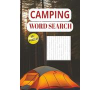 Camping Word Search: Word Search Puzzles With Easy To Read Print About Camping, Hiking, Nature, Fishing and More | 6x9 inches, 110 pages | 50+ Puzzles...Gift for KIds, Teens and Adults
