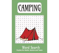 Camping Word Search: Word Search with Easy to Read Print about Camping, Camping Equipment and More/ 6x9 inches, 10 page/ 50+ Puzzles... Gift for Vacations, Holidays and Free Times