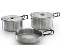Campingaz 2197184 vajilla para camping acero inoxidable