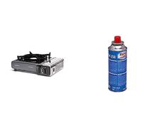Campingaz, Camp Bistro 3 Hornillo De Gas Individual Potencia 2200 W Unisex Adulto, Negro, Talla Única & super-ego SEH003800 - Cartucho de gas para camping 250