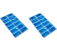 CAMPINGAZ Flexi Freez, Acumulador Frio Pack Mediano Unisex Adulto, Azul (Blue), M (Paquete de 2)