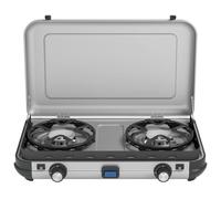 Campingaz Hornillo de gas con 2 placas de 1,8 kW para CV470 Plus, gris, Camping Kitchen 2 Maxi CV