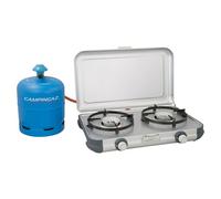 Campingaz Placa de gas Kitchen 2 (2 quemadores, 2.000 W, L x An x Al: 35 x 49 x 10 cm)