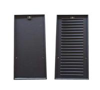 CAMPINGAZ Placa de hierro fundido reversible (lisa/rayada) para barbacoa 3 Series LS Repuesto - Tamaño 22,5 x 45