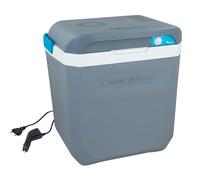 Campingaz Powerbox Plus 28L, eléctrica, conexión de 12 V, espacio para 8 botellas de 1,5 L, nevera eléctrica, caja térmica para coche y acampada, con monitor de batería, 24 litros