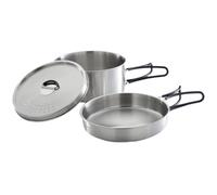 Campingaz Trekking Kit Vajilla Camping Set Cocine Set Acero Inox. Olla Pan Nuevo