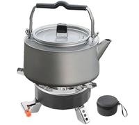 Campingkocher - Kompakter Outdoor Kocher | 6800W Klappbrenner mit Präziser Temperaturregelung | Kochzubehör Outdoorausrüstung für Angeln Wandern BBQ Trekking Gaskocher Picknick Windschutz Brenner