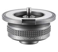 CAMPINGMOON - Adaptador de estufa de gas para camping, entrada: EN417 Lindal válvula, salida: estufa de gas butano Z13M
