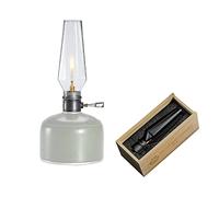 Campingmoon, Luz De Velas Sin Núcleo, Tienda De Gasificación, Lámpara De Gas, Atmósfera, Linterna De Gas Para Acampar Con Caja De Linterna De Madera, T-1