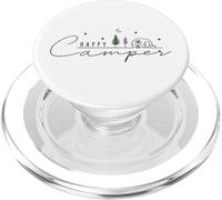 Campista Feliz Que ama la Vida al Aire Libre en Autocaravana PopSockets PopGrip para MagSafe