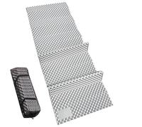 campMax Esterilla térmica para exteriores, 18 mm de grosor, de espuma de célula cerrada, plegable, ultraligera, acordeón, para senderismo, 185 x 55 cm
