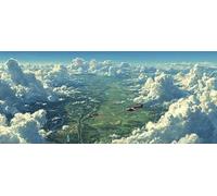 Campo 5D Diamond Painting, Cielo Diamond Painting Adultos, DIY Cuadro Diamante Accesorios, 5D Dibujos con Diamantes Art Kit Manualidades Adultos, Regalo, Primavera Decoracion Hogar, 110x50cm N-2783