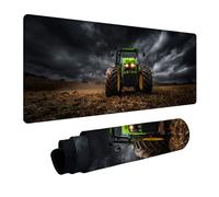 Campo Alfombrilla Ratón Gaming 1000x500x3mm, Alfombrilla Escritorio XXL Auto, Tapete Escritorio con Base de Goma Antideslizante, Mouse Pad con Bordes Cosidos, Accesorios Gaming, para Portatil F-4437