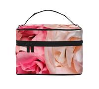 Campo de Amapolas al atardecerBolsa de Maquillaje, Bolsa de Cosméticos Portátil para Mujer-Organizador de Cosméticos de Viaje, Regalo para Momentos Especiales