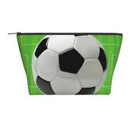 Campo de fútbol, Bolsa de artículos de tocador Bolsa de Maquillaje Bolsa de cosméticos Bolsa de artículos de tocador de Viaje portátil