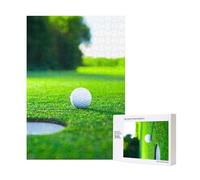 Campo de Golf,Rompecabezas de Madera de 300 Piezas para Adultos y Adolescentes.