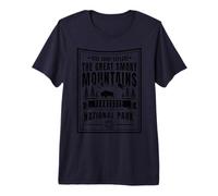 Campo de Senderismo Explore Las Grandes Montañas Humeantes Tennessee Camiseta Premium