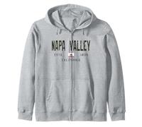 Campo del Valle de Napa, California/Valle de Napa, CA C33X Sudadera con Capucha
