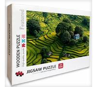Campo Puzzle 6000 Piezas Adultos, Cottagea Puzzle Madera con Caja 179x105cm, Rompecabezas Adultos de Alta Dificultad, para Toda La Familia, Pasatiempo Creativo, Juego de Rompecabezas, Regalo, M-1504