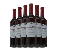 Campo Viejo Tempranillo Rioja Crianza 75 cl Vino tinto (Caja de 6 Botellas de 75 cl)