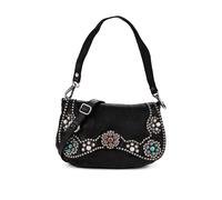 Campomaggi Adele Bolsa de hombro Piel natural 29 cm negro