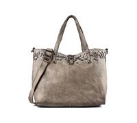 Campomaggi Bella Bolsa de compras Piel natural 47 cm gris