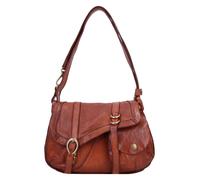 Perfecta para mejorar tu estilo diario, esta bandolera de mujer de Campomaggi está hecha de cuero suave con textura granulada que transmite calidad premium y durabilidad. Cuenta con una correa de homb