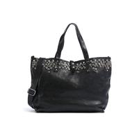 Campomaggi | Bolsa shopping | negro | cuero de vaca