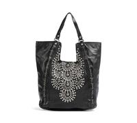 Campomaggi | Bolsa shopping | negro | cuero de vaca graneado