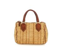 Campomaggi Bolsos Boston Montecatini BIANCO+T/COGNAC