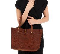 Campomaggi Bella Bolsa de compras Piel 36 cm marrón