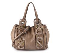 Campomaggi Dafne Bolsa de hombro Mini Bag Piel 17 cm beige