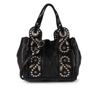 Campomaggi Dafne Bolsa de hombro Mini Bag Piel 17 cm negro