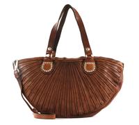 CAMPOMAGGI Half Moon Shopping Bag Cognac